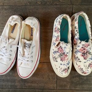 Converse and Blow Fish Slip-Ons BUNDLE!